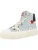 INUIKII Sneakers hoog ‘Matilda’  hemelsblauw / rood