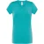 JHK Dames/Dames Comfort Heather Regular T-shirt (Turquoise Heide)