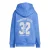 Me & My Monkey hoodie met backprint – blauw