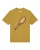 Watapparel Shirt ‘Tennisschläger’  mosterd / oranje / zwart / wit
