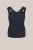 WE Fashion – Dames top met gouden accenten – Donkerblauw – LENZING™ ECOVERO™ viscose –