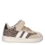 Nelson Kids suede sneakers beige panterprint