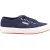 Superga Dames 2750 Cotu Classic Sneakers (Marine/Wit)