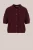 WE Fashion – Dames gebreid vest van wolmix – Regular fit – Bordeauxrood –