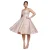Damesjurk met plooi Goddiva A-line Midi