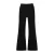 Raizzed wide leg casual broek zwart