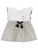 Chicco Jurk  donkerbeige / zwart / wit