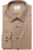 ETERNA Overhemd beige-bruin, Gestructureerd