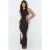 Bloemenprint Crew Neck Bodycon Jurk