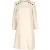 Chloé jurk met knoopdetails in beige acetaat