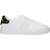 Versace Witte Leren Lage Sneakers