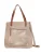 Curuba Shopper ‘Rogen’  beige / cognac / goud