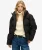 Wijdvallende City Pufferjas Black