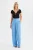 V-hals Korte Mouwen Top met Rimpeldetail