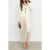 Reiss Bow Cardigan Cream