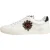 Dolce & Gabbana Witte Leren Hart Versierde Sneakerschoenen