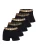 CR7 Heren Boxershorts Zwart Katoen/Microfiber Zwart/Goud 5-Pack –