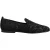 Dolce & Gabbana Zwarte Brokaat Instapschoenen voor Mannen