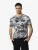 KOROSHI Shirt  zwart / wit