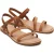 TOMS Kira Leren Heren Sandalen in Tan