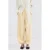 Mango balloon regular waist casual broek lichtgeel
