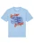 Watapparel Shirt ‘Sardines Portugal’  blauw / lichtblauw / rood