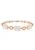 faina Armband  rose-goud / wit