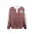 Shoeby sweater – bruin/wit