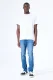 GARCIA Russo Heren Tapered Fit Jeans Blauw