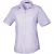 Premier Popeline blouse met korte mouwen / Gewoon werkoverhemd (Lila)