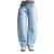 Balloon Jeans Taille Midi Dames It’s Basic