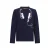 TYGO & vito rechtvallende longsleeve met print – donkerblauw