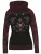 KOROSHI Shirt  rood / bordeaux / zwart / wit