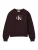 Calvin Klein Jeans Sweatshirt  crème / bruin / wit