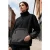 Overmaatse Pluche Half-Zip Sweater