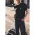 Street One Studio Dames T-shirt met ronde hals en borduursel in Zwart