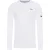 Pepe Jeans Heren Crew Neck Slim T-shirt met lange mouwen (Wit)