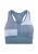 Born Living Yoga Sporttop ‘Athena’  saffier / opaal / duifblauw / lichtblauw