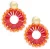 LOTT. gioielli Sieraad
Dames Si Open Circle Double Beads S, Kleur: Oranje
