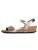 Bayton Sandalen met riem ‘Wodonga’  lichtlila / zwart
