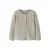 NAME IT MINI katoenen rechtvallend gebreid vest – beige