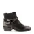 Lazamani leren chelsea boots met afneembare riempjes grijs