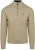 NZA Half Zip Trui Christopher Melange Warm Beige