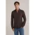 WE Fashion Tall fit casual overhemd bruin