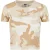 Urban Classics Dames camo cropped t-shirt
