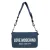 Love Moschino Schoudertas ‘Signature Love’  blauw denim / natuurwit