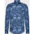 Blue Industry Het leaf-print overhemd |
