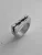 REYTEL Ring ‘FRACTURE’  zilver