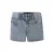 LIL’ ATELIER MINI short medium blue denim