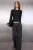 TRENDYOLMİLLA Dames Zwart Effen Lang Regular fit Blouses